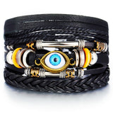 Vintage Multiple Charm Bracelets Set For Men Woman Fashion
