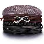 Vintage Multiple Charm Bracelets Set For Men Woman Fashion
