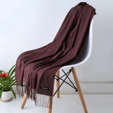 New Hot Men Unisex Thick Warm Winter Cashmere Scarf