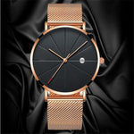 Luxury Fashion Business Watches for Men superslim watch