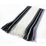 Winter Designer Men Striped Cotton Scarf for Male Female fashion