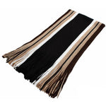 Winter Designer Men Striped Cotton Scarf for Male Female fashion