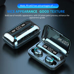 F9 TWS Earphones Wireless Bluetooth 5.0 LED Headset For IPhone