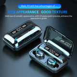 F9 TWS Earphones Wireless Bluetooth 5.0 LED Headset For IPhone