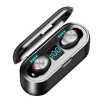 F9 TWS Bluetooth Earphones 5.0 Wireless Ear Buds with Dual Microphone for IPhone /Android