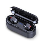 F9 TWS Bluetooth Earphones 5.0 Wireless Ear Buds with Dual Microphone for IPhone /Android