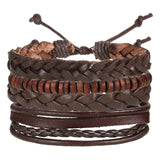 Vintage Multiple Charm Bracelets Set For Men Woman Fashion