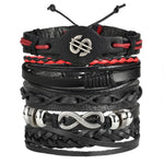 Vintage Multiple Charm Bracelets Set For Men Woman Fashion