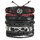 Vintage Multiple Charm Bracelets Set For Men Woman Fashion