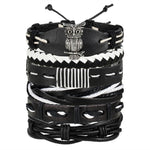 Vintage Multiple Charm Bracelets Set For Men Woman Fashion