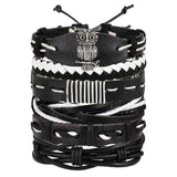 Vintage Multiple Charm Bracelets Set For Men Woman Fashion