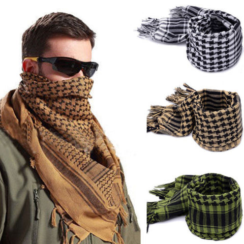 Fashion Men Lightweight Arab Tactical Desert scarf