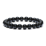Fashion 2 Pcs/ Set Black Charm Handmade Buddha Braclet